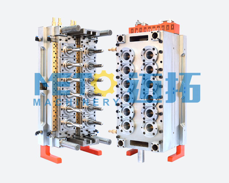 12 Cavities Hot Runner Plastic Injection Needle Valve Pet Preform Mould