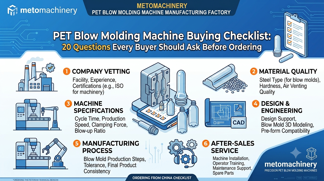 PET Blow Molding Machine Buying Checklist: 20 Questions Every Buyer Should Ask Before Ordering