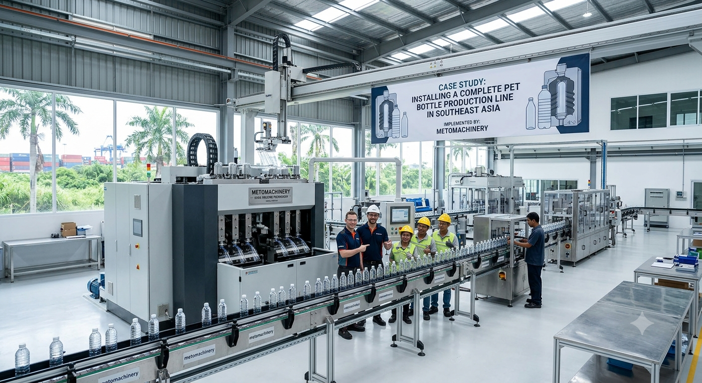 Case Study: Installing a Complete PET Bottle Production Line in Southeast Asia