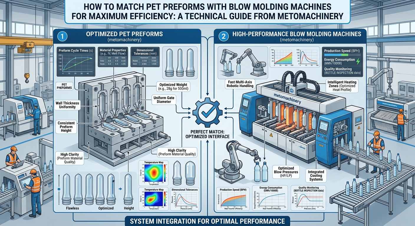 How to Match PET Preforms with Blow Molding Machines for Maximum Efficiency
